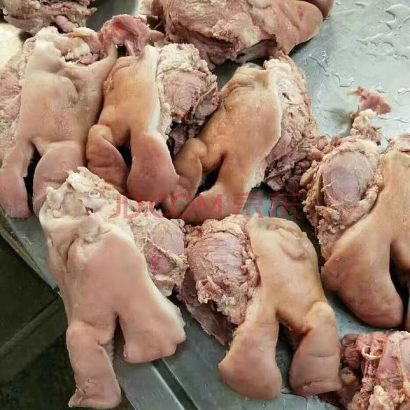 猪头肉新鲜冷冻 猪脸肉去骨 半成品 无耳猪脸肉毛重19斤 苏浙沪皖地区
