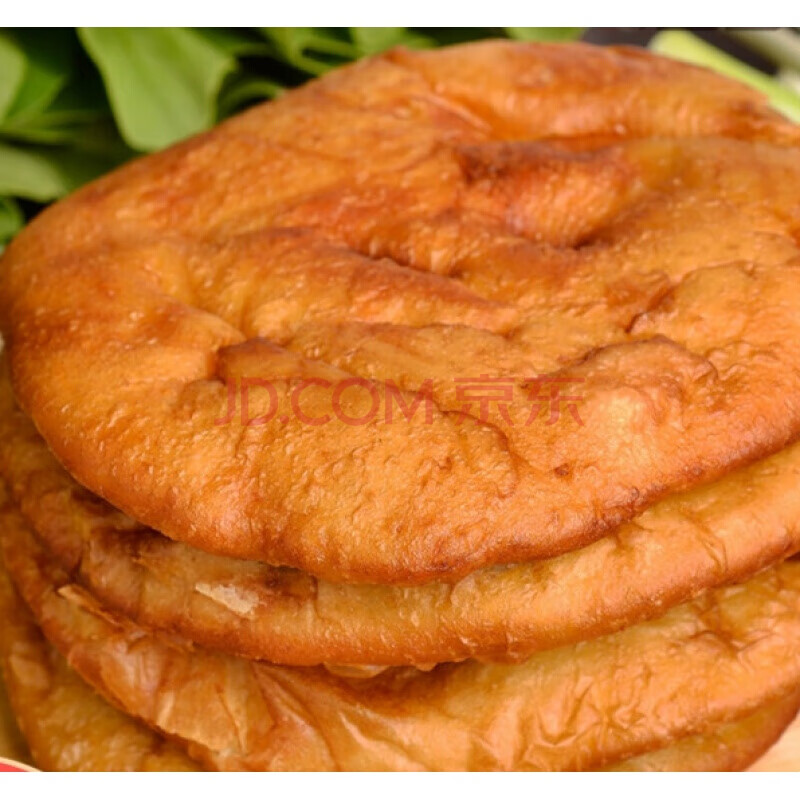 甘肃特色小吃老油饼特产油香酥馍饼面点好吃的美食早餐馍馍5个装 原味