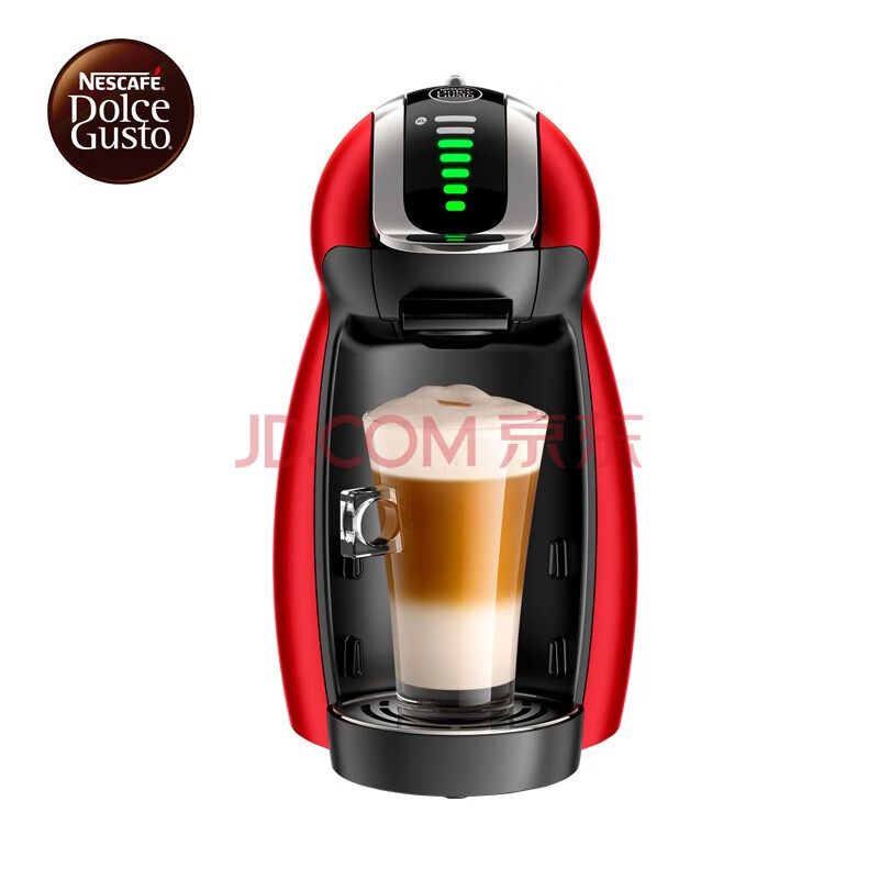 雀巢多趣酷思(Nescafe Dolce Gusto)胶囊咖啡机 家用 办公室 全自动 升级款 Genio 红色