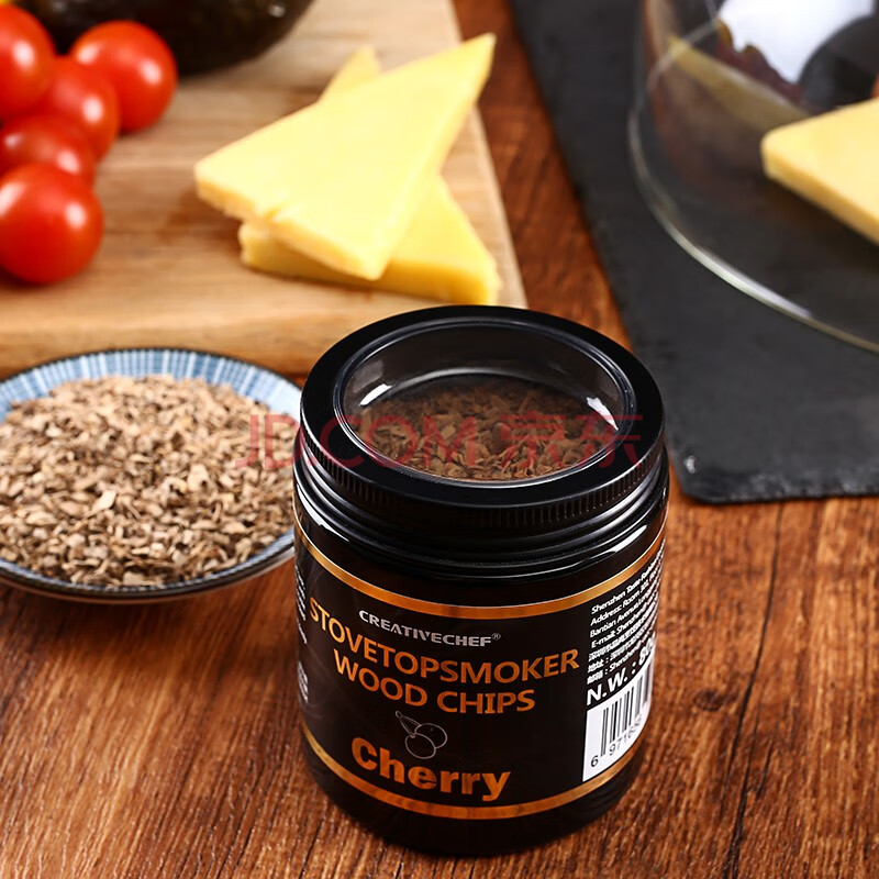 主厨烟熏机料烟熏枪粉烟熏木屑分子料理创意美食鸡尾酒 苹果木80克