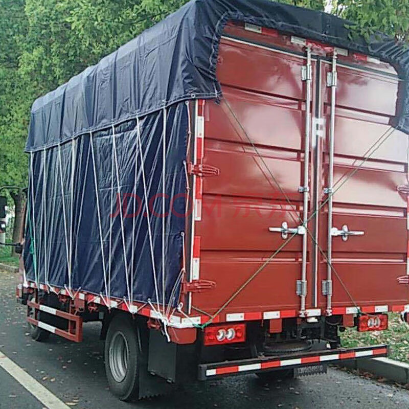 2米6.8米9米6高栏车篷布油布苫布改装汽车用品 6.8米货车加厚款一套