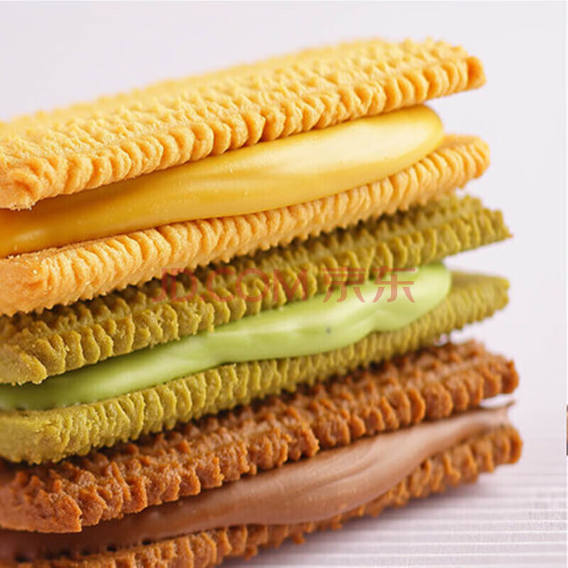 sunssi法丽兹酸奶抹茶慕斯香草柠檬醇香黑巧克力味曲奇饼干组合装香草