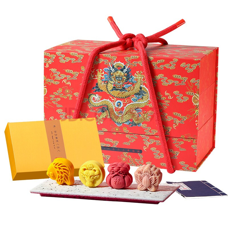 御茶膳房年货糕点礼盒 皇家年礼从 过年送礼高档春节礼品北京特产茶叶