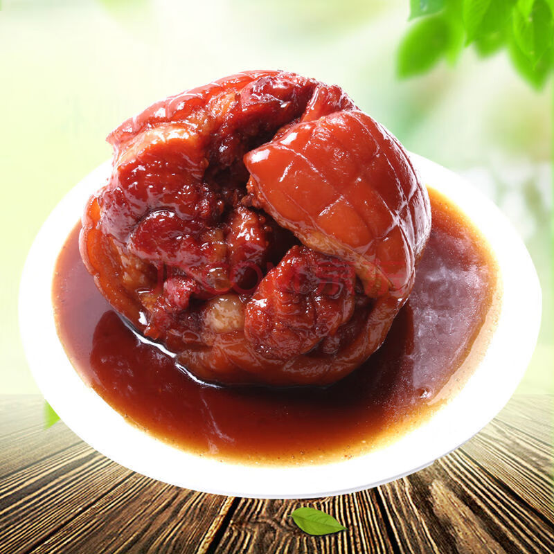 阿满食品 550g蹄髈猪蹄酱肘子大肘子卤味熟食真空特产小吃东北味道