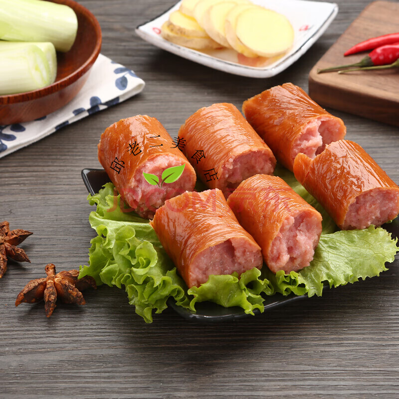 手掰肠河北特色开袋即食手工制作香肠灌肠火腿保定脆脆肠小吃