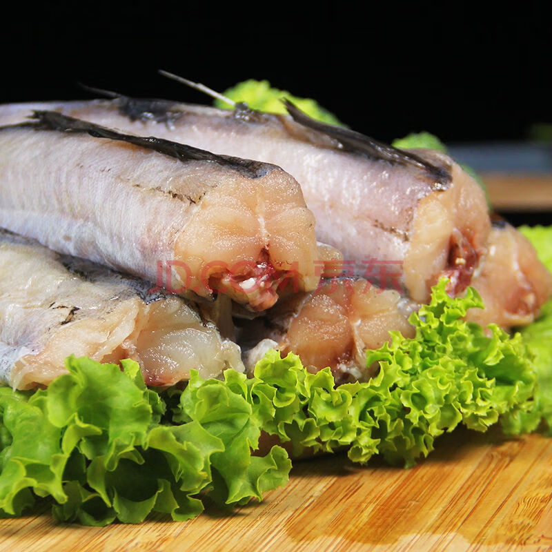 海捕鳕鱼明太鱼无头狭鳕鱼块新鲜活冷冻海鲜海产品去内脏 10斤装(净重