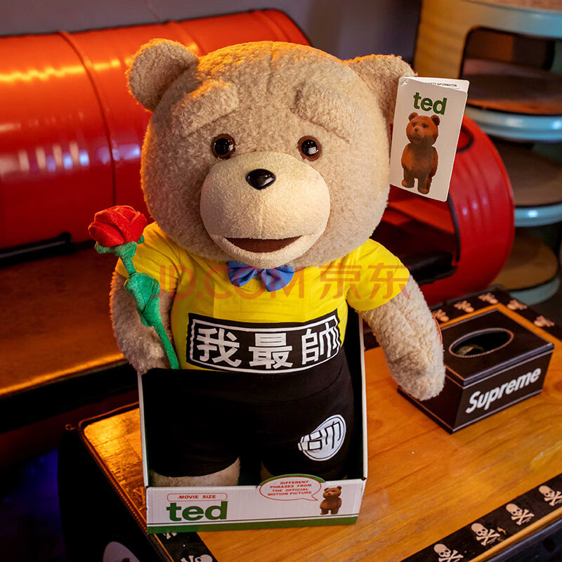 正版ted熊毛绒玩具会说话的泰迪熊公仔玩偶录音娃娃情