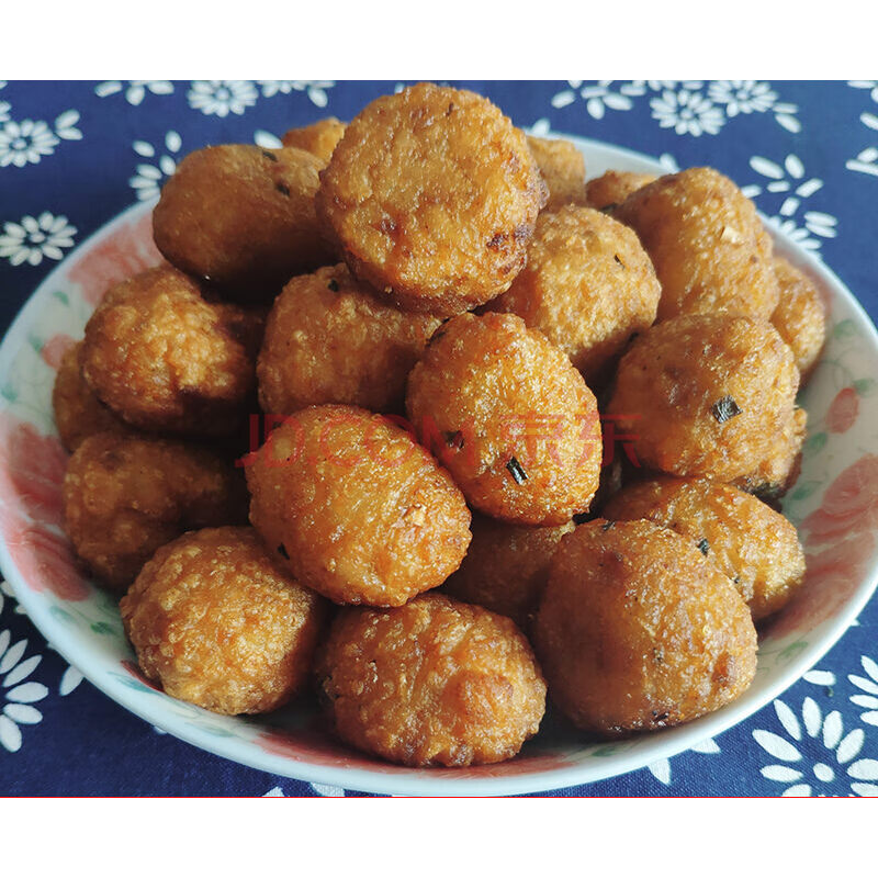 糯米藕圆子农家手工大锅油炸萝卜圆子安徽特产丸子500g 藕圆子1斤