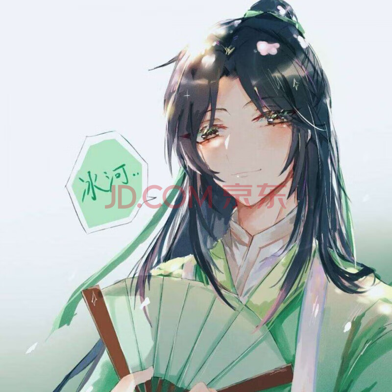 头套式假发套男 帅气古风汉服长发少年假发侠客古代古装造型头发 沈