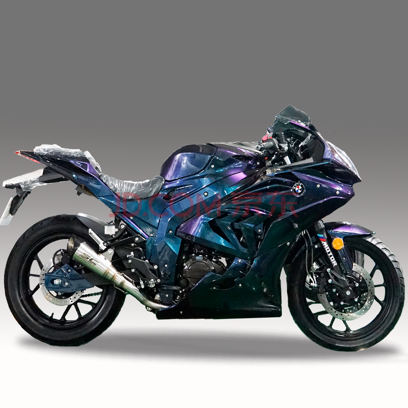 街车双缸水冷400cc重型机车公路趴赛越野汽油整车250可上牌 变色龙