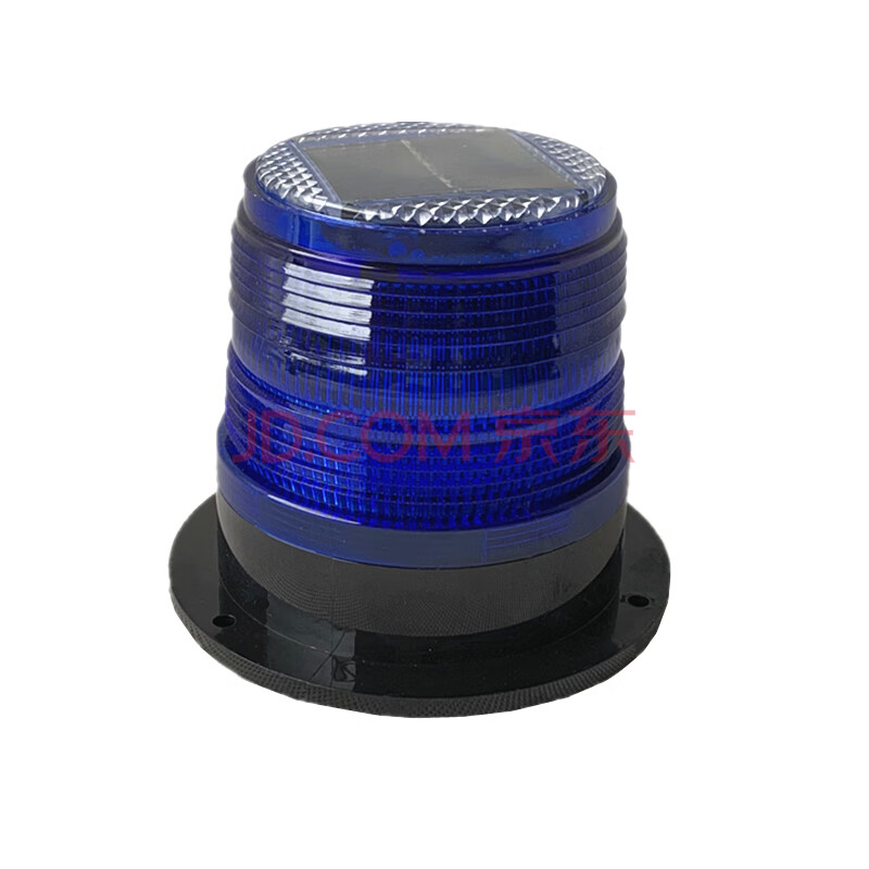 爆闪灯车载警示免接线夜间强磁吸盘式黄色闪光安全车载闪光灯 蓝色