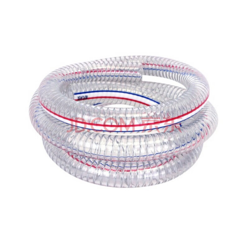 卉营pvc无味钢丝软管透明塑料水管抽水机 水泵抽水管