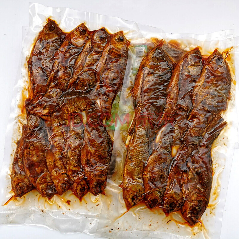 徐州特产 微山湖酥鱼五香鲫鱼250克 五香糟鱼 即食鱼 150克糟鱼2袋