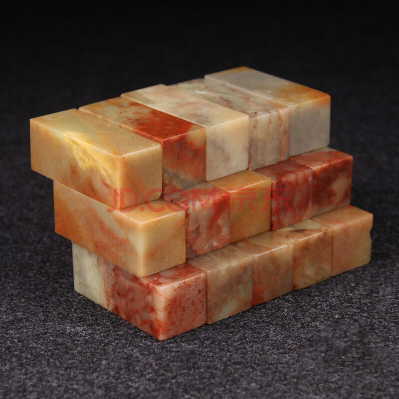 寿山石印章料寿山石练习章原石头刻章料篆刻印章石头章料藏书画姓名2.