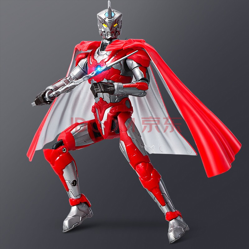 奥特战甲-艾斯【三种配饰 披风 底座】