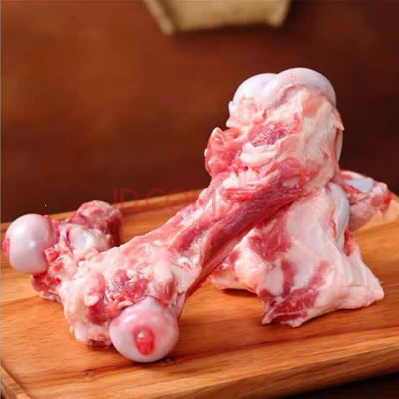 猪筒骨筒子骨家庭装骨猪大骨头带骨髓食堂熬汤煲汤食材生猪肉 2斤熬汤