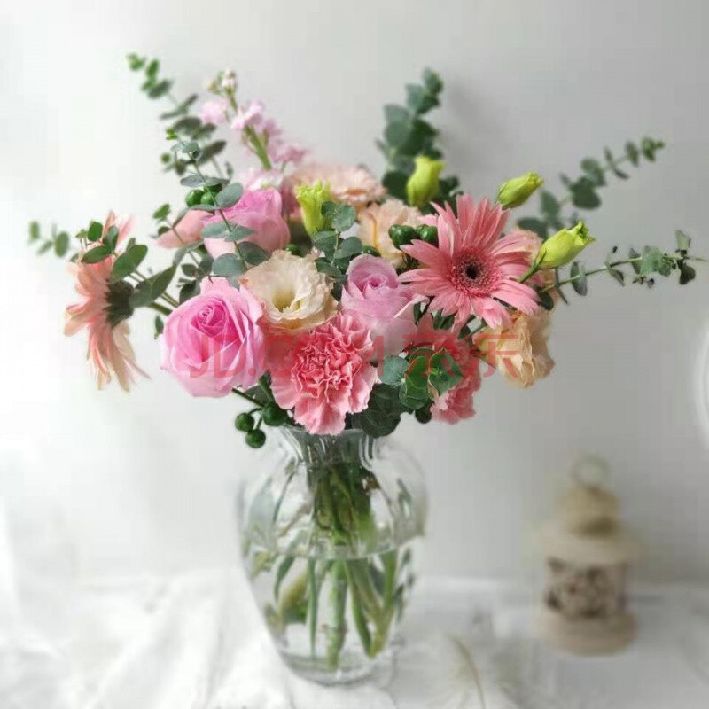 旧故里 包月鲜花花束简约混搭周花一周一花鲜花每周收花办公室水养花
