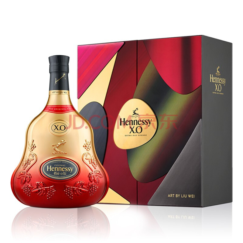 轩尼诗(hennessy)洋酒 x.o干邑白兰地 牛年限量版礼盒 700ml