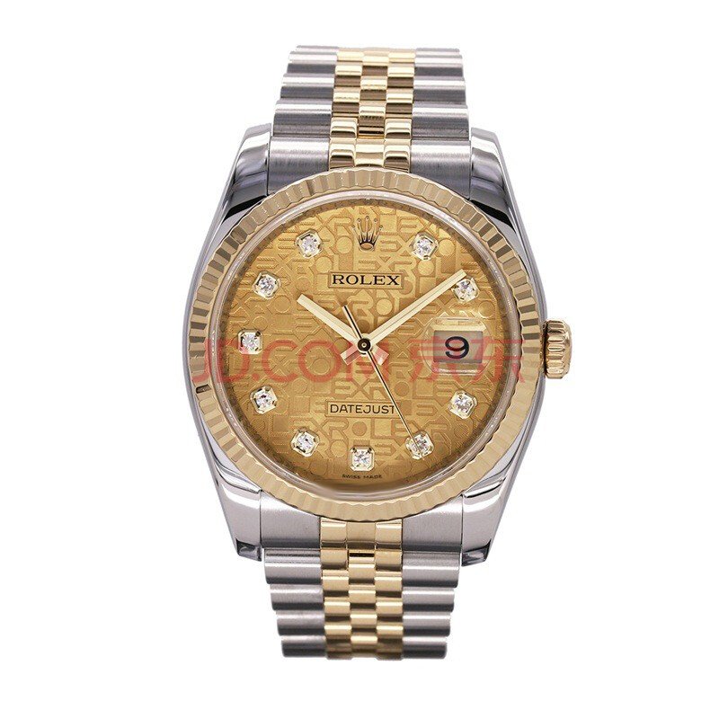 劳力士(rolex) 【二手95新】劳力士日志型电脑面间金自动机械男表商品