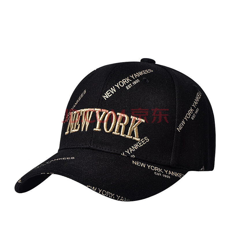 欧美潮牌新款刺绣帽子男纯棉男士鸭舌帽时尚休闲男士帽子 newyork-1