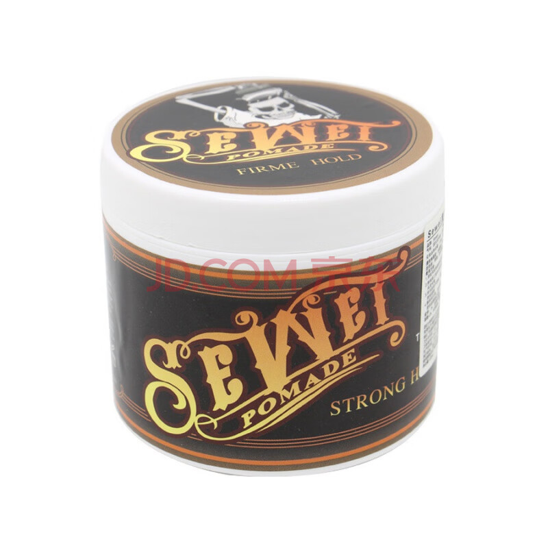 sewei色味强力定型复古发油发蜡骷髅头发泥大背头油 120ml