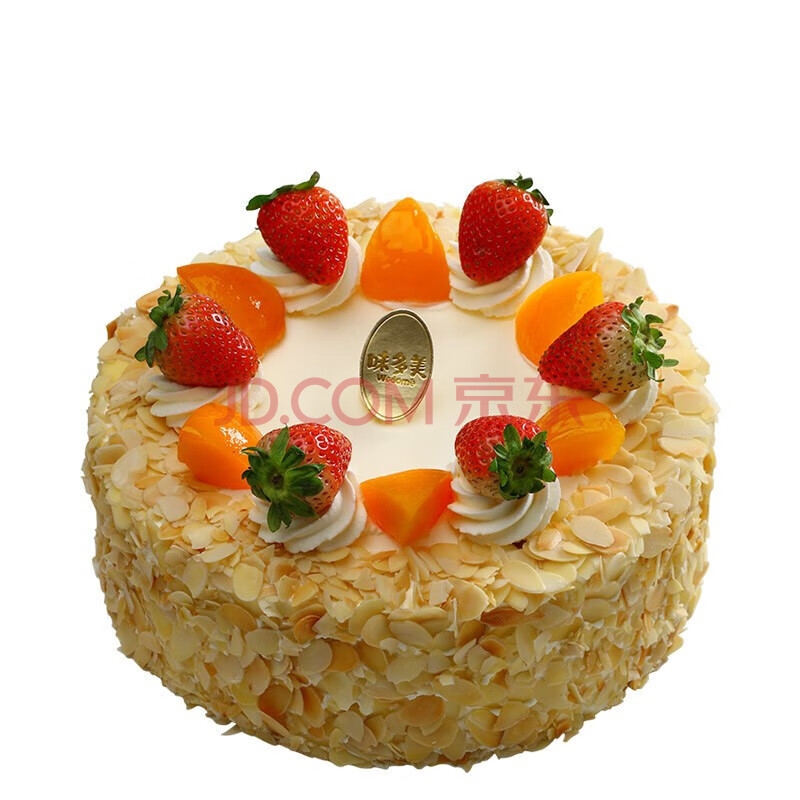 味多美 情人恋人蛋糕 生日蛋糕 华尔兹果仁 天然奶油蛋糕 北京同城