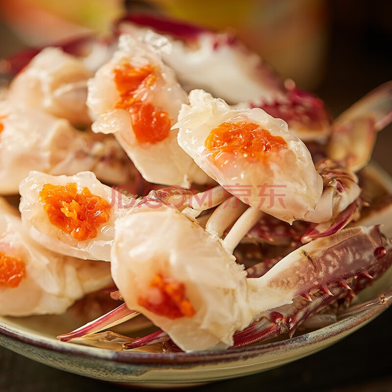 38kg 呛蟹醉蟹螃蟹 即食腌制咸蟹宁波特产 3a蟹块600g(膏少图6-8))