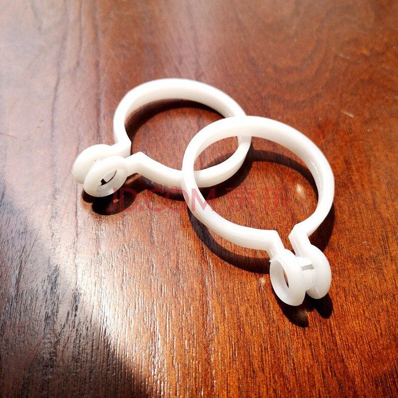 瑞齐 窗帘配件挂环孔环挂钩四叉钩s钩单杆双杆罗马杆轨道特价免打孔