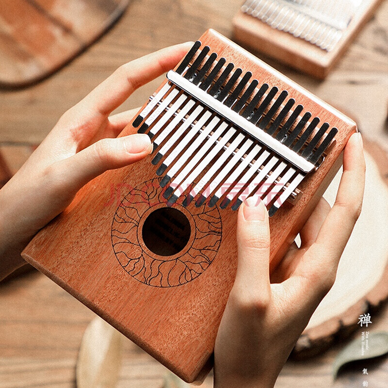 华蜀卡林巴拇指琴17音初学者儿童男女孩学生可爱入门卡巴林手指钢琴