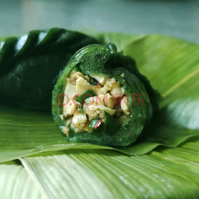 艾草青团江西特产小吃清明果艾叶糍粑0糖糕点艾草粑粑婺源艾米果 笋干