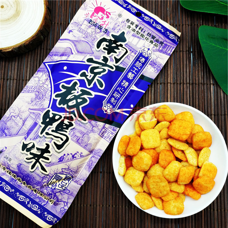 地方特产 其他特产 九物道(jiuwudao) 南京板鸭味26g/袋 零食8090后