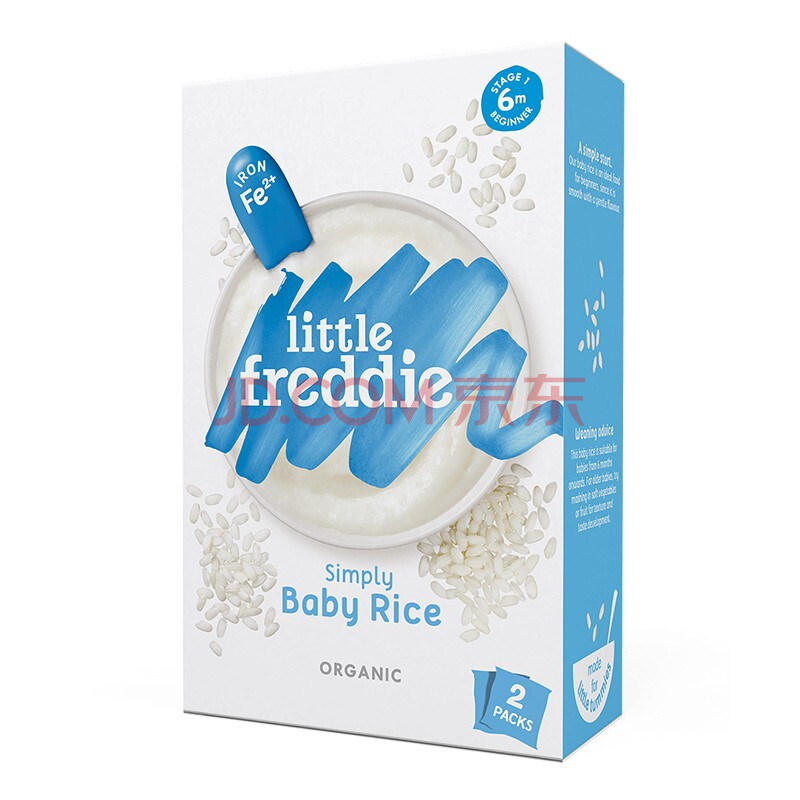 LittleFreddie 小皮 婴儿米粉 200g 