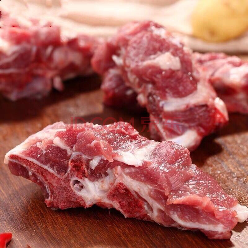 棠鲜生 新鲜猪排骨肋骨农家土猪肉肋排五花肉笨猪肉 4斤装脊骨