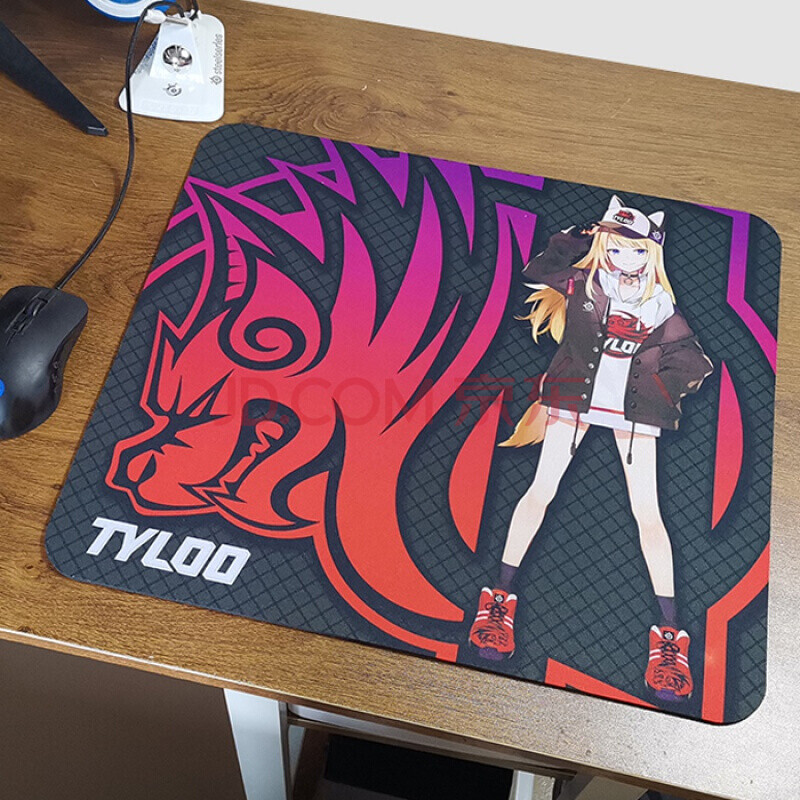 电竞鼠标垫超大加厚游戏绝地求生cf学生电脑办公键盘桌垫 tyloo娘化