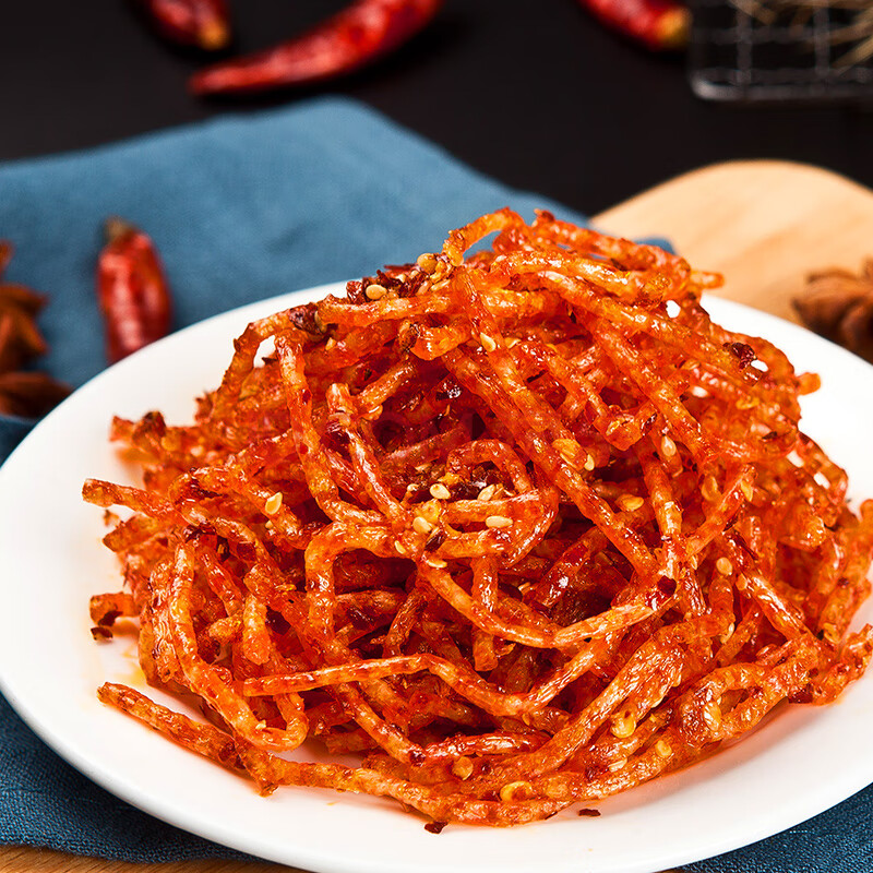 辣条霸王丝超辣变态辣零食网红麻辣儿时魔鬼辣丝死神特辣食品 【爆辣