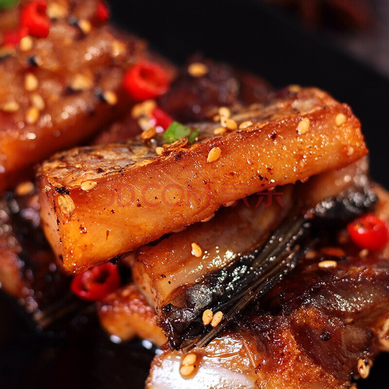 风干鱼块湖北特产腊鱼块腌制咸鱼干货福鱼块干鱼块500g