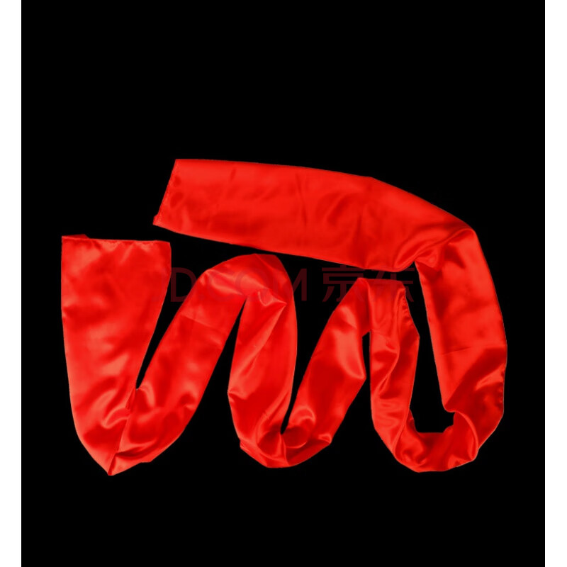 秧歌红绸带红绸缎红绸带舞蹈带棒长绸带跳舞彩带广场腰带红色绸布秧歌