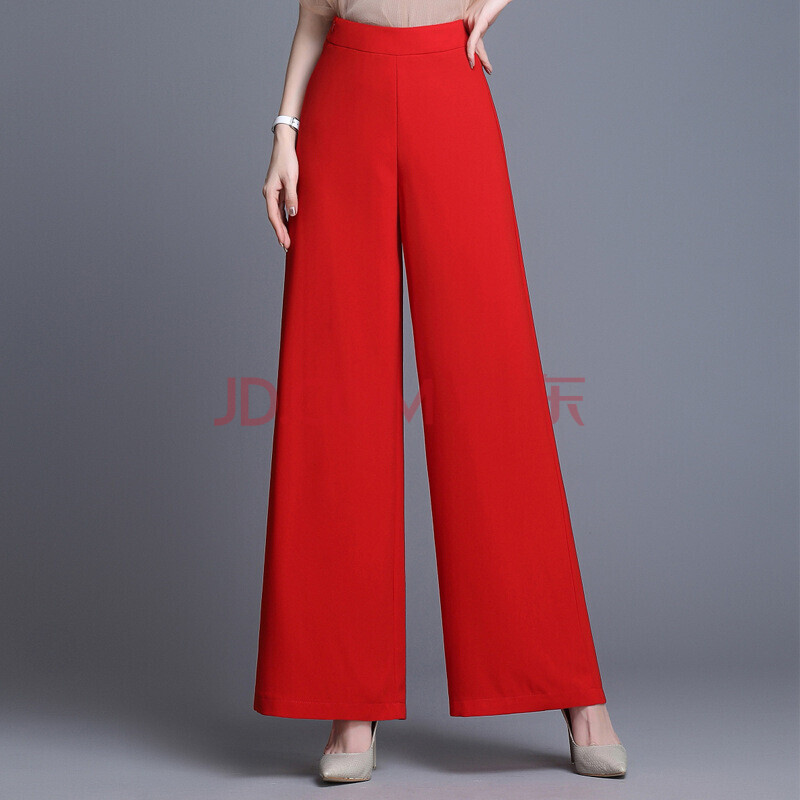 舞裤子摩登交谊舞阔腿长裤春夏薄款国标拉丁舞蹈裤女丹保罗国标舞裤