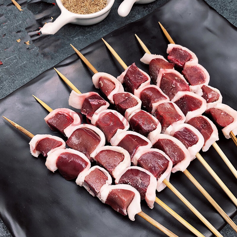 猪腰串烧烤半成品20串户外烧烤半成品食材猪小腰串聚餐油炸串 猪腰串
