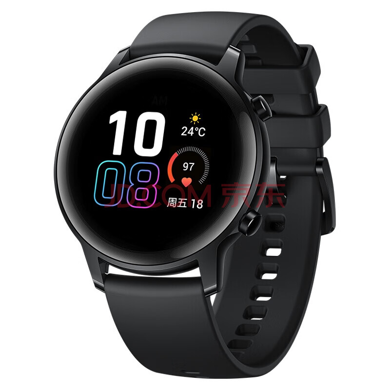 【荣耀magicwatch2】荣耀手表2 42mm 玛瑙黑 智能运动户外手表 一周