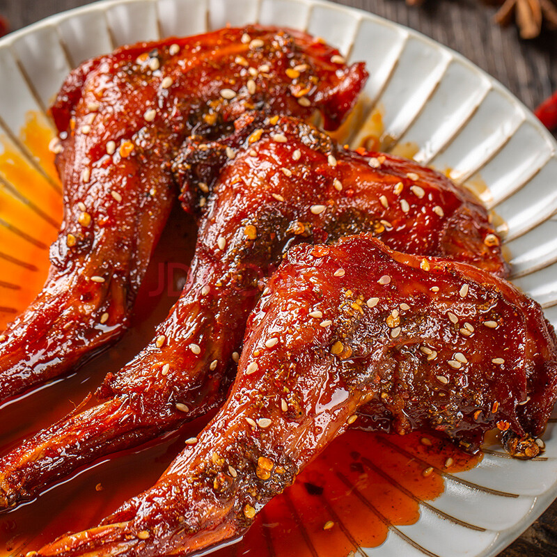 谢霸香辣兔腿110g 麻辣兔腿2只装自贡冷吃兔腿肉四川特产卤兔腿手撕兔