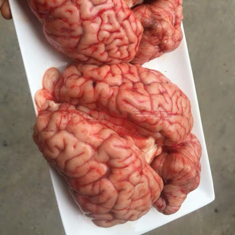 新鲜牛脑花黄牛脑子牛肉牛头肉涮火锅食材火锅店专用真空包装 黄牛脑3