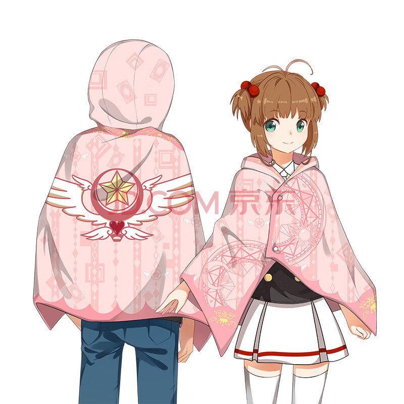 二次元动漫贞德周边刀剑神域披风斗篷毛毯子约会大作战史莱姆蕾姆