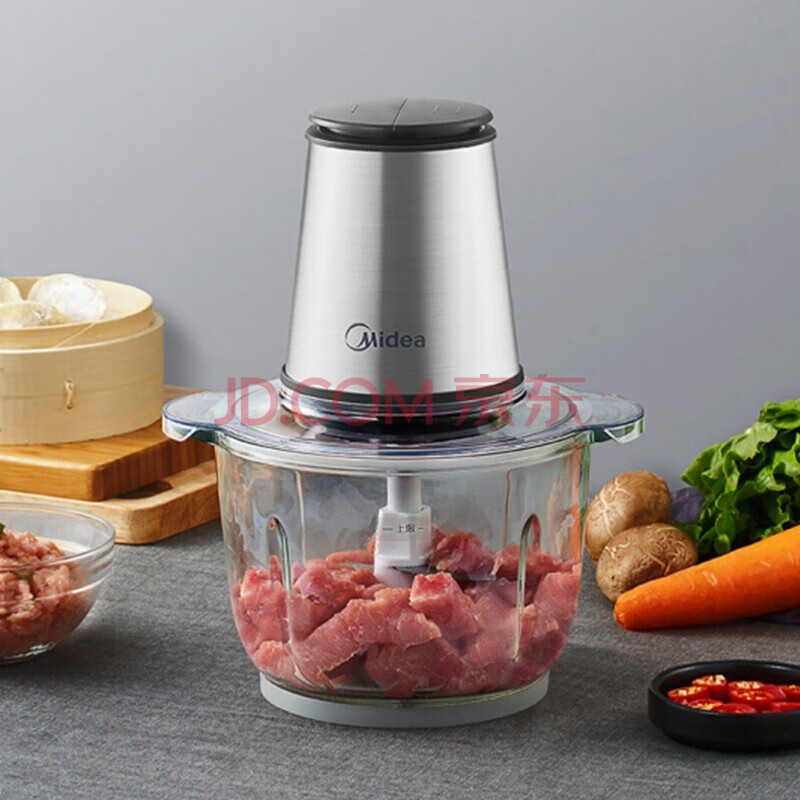 【美的bl30j01】美的(midea)绞肉机家用电动绞馅机多功能料理机切菜