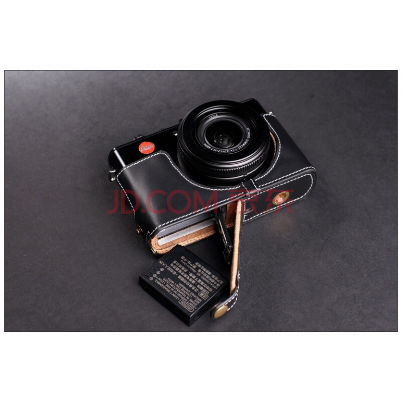 iceshu适用原创 真皮leica徕卡d-lux6相机包 莱卡dlux6皮套d6手柄底座