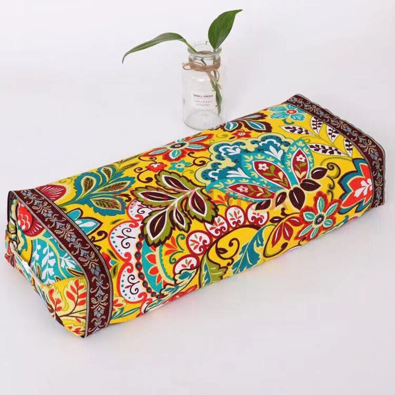 黑苦荞决明子菊花枕头宫廷复古仿古荞麦绣花长方形颈椎枕枕头定制p 4