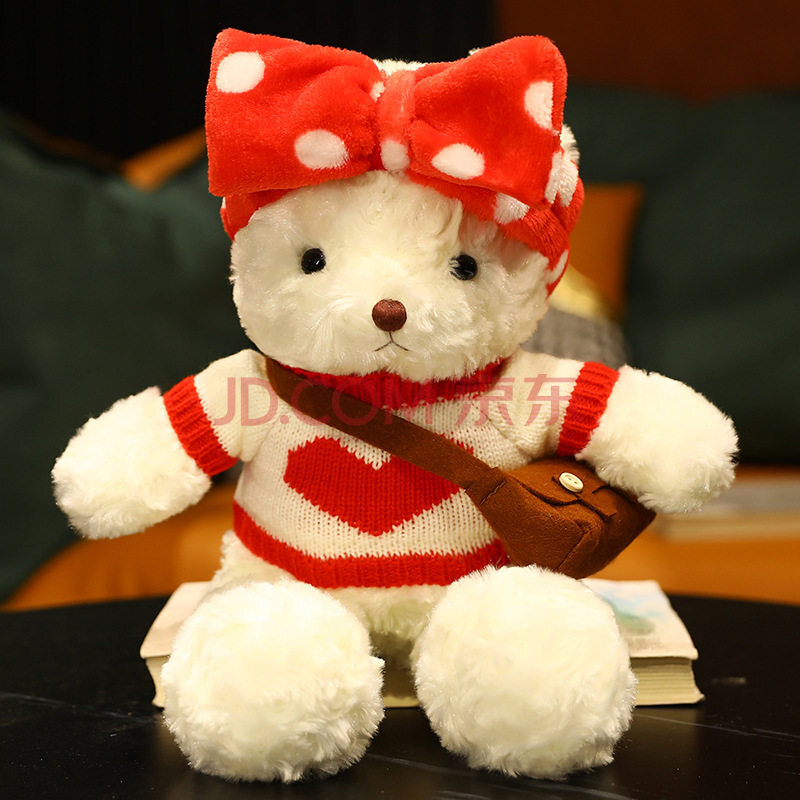 可爱小熊公仔泰迪熊毛绒玩具公仔熊娃娃玩偶送孩子六一礼物床上睡觉