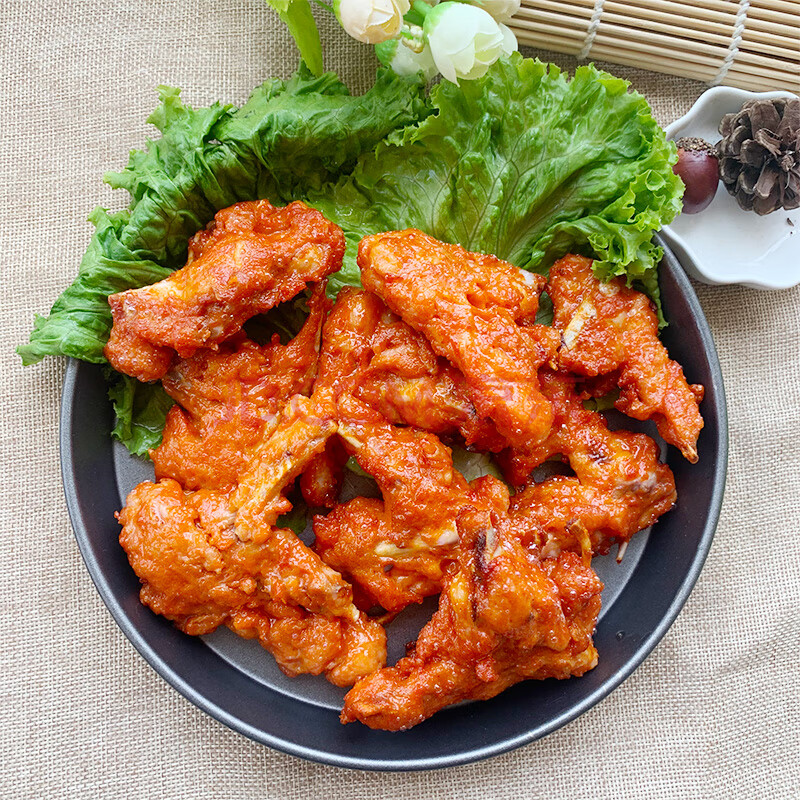 鸡叉骨5斤连心脆 鸡锁骨 奥尔良味腌制裹粉香骨鸡锁骨鸡半成品油炸