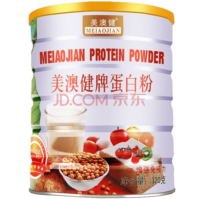 美澳健牌蛋白质粉 320g*1罐 1盒装