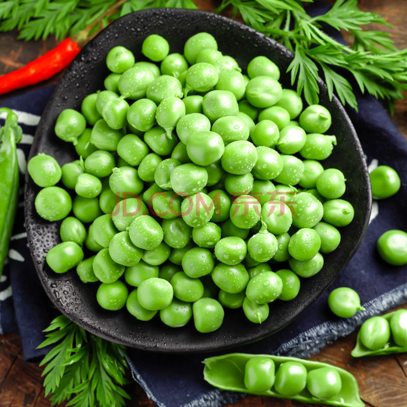 云南新鲜豌豆甜豆长寿仁现采现发豌豆米什锦菜带壳豌豆荷兰豆蚕豆 250